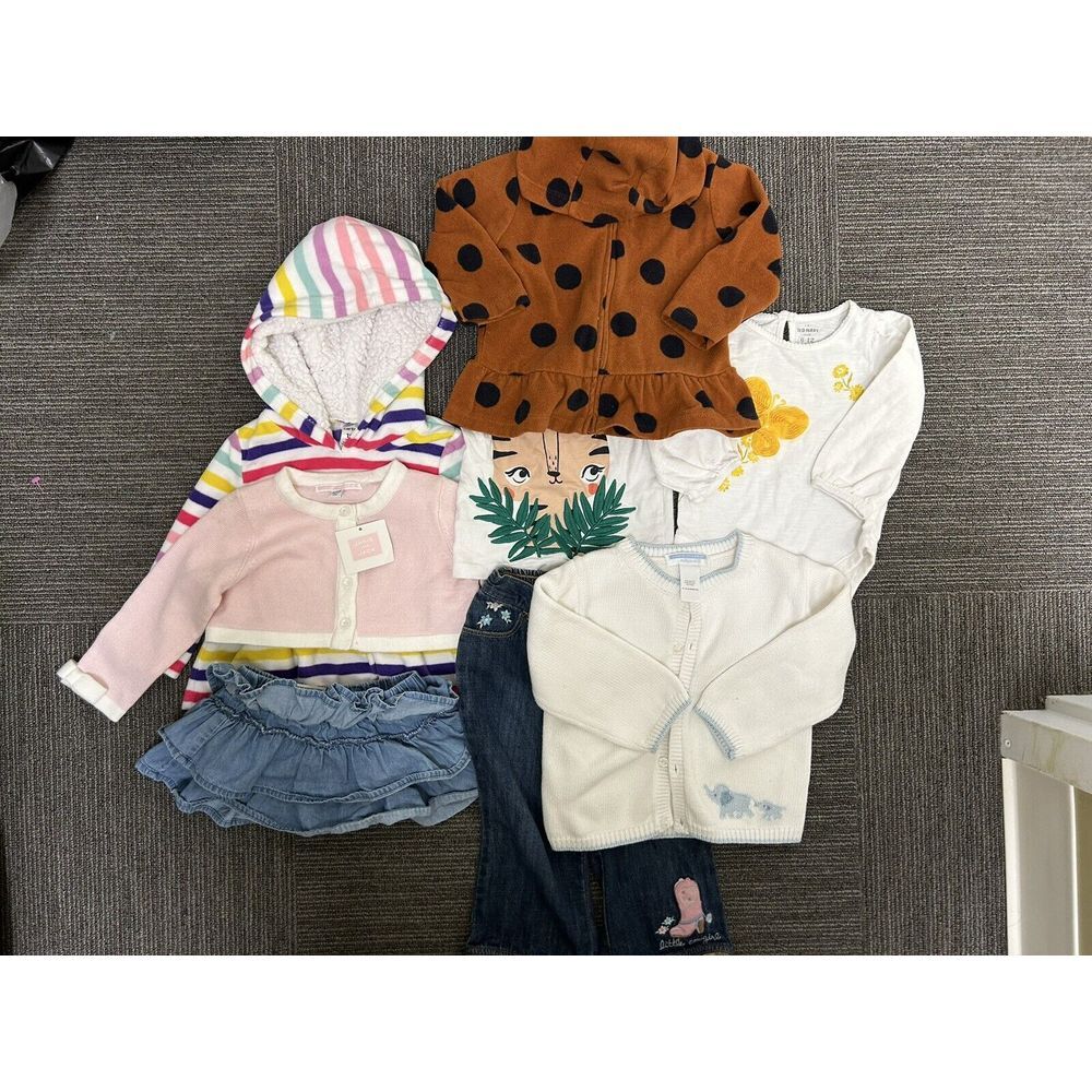 Lot of 6-18m Girls Clothes‎ 8 Pieces